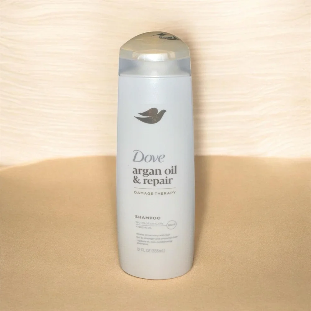Dove Shampoo Argan Oil & Repair for Fine Hair with Bio-Protein Care...